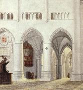 Pieter Jansz Saenredam Interior of the Church of St Bavo at Haarlem oil